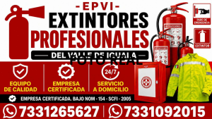 EPVI · Extintores Profesionales del Valle de Iguala